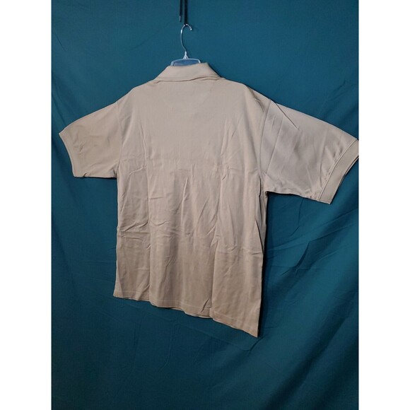 Budweiswer Clydesdales Gold Tri-Mountain Polo Shirt 100% Mercerized Cotton Large - Picture 6 of 8